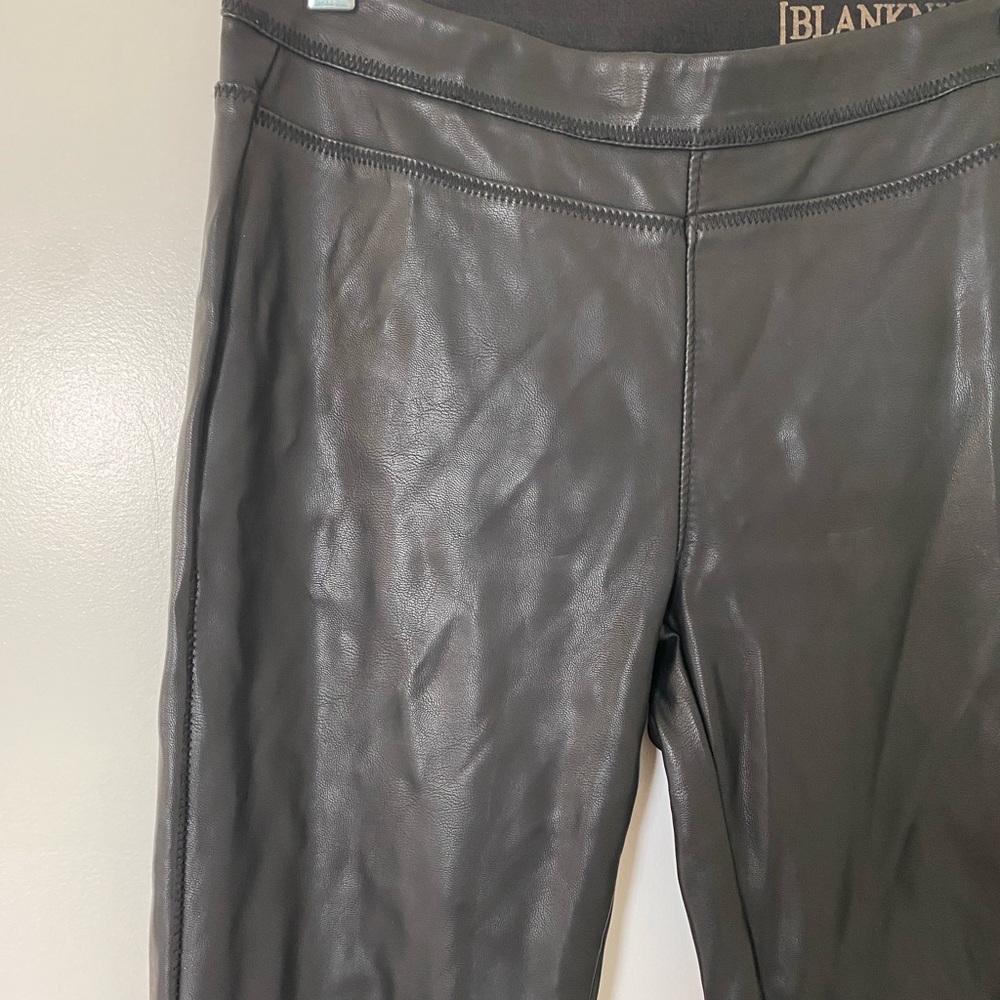 Free people Vegan leather leggings